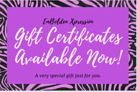 EmBOLDen Xpression Gift Card